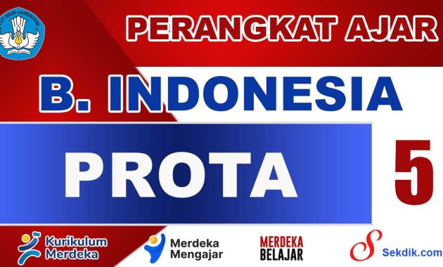 PROTA Bahasa Indonesia Kelas 5