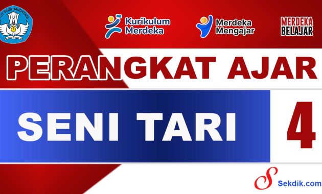 Perangkat Ajar Seni Tari Kelas 4
