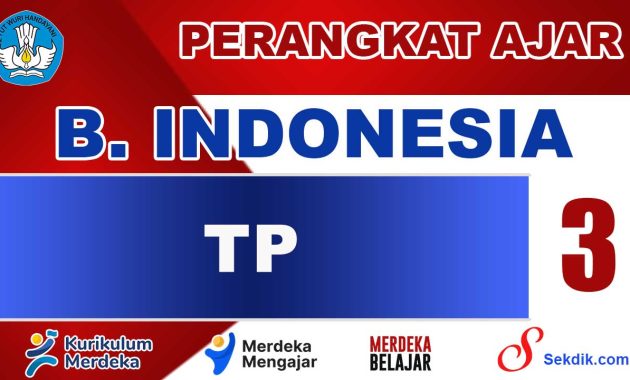 TP Bahasa Indonesia Kelas 3