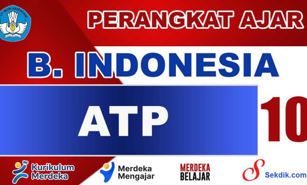 ATP Bahasa Indonesia Kelas 10