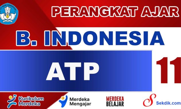ATP Bahasa Indonesia Kelas 11
