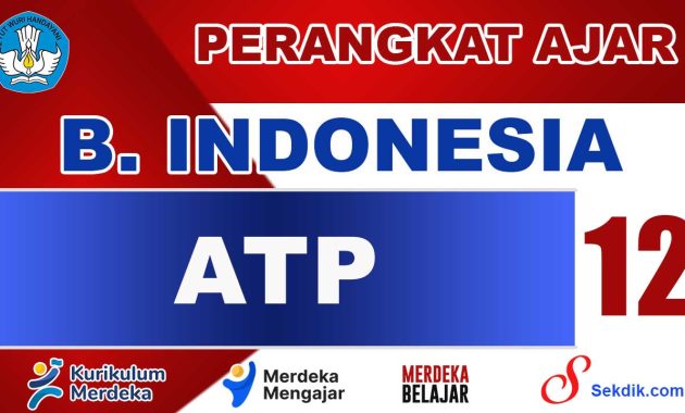 ATP Bahasa Indonesia Kelas 12