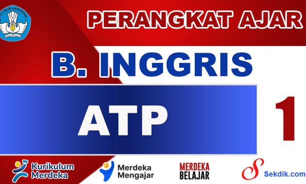 ATP Bahasa Inggris Kelas 1