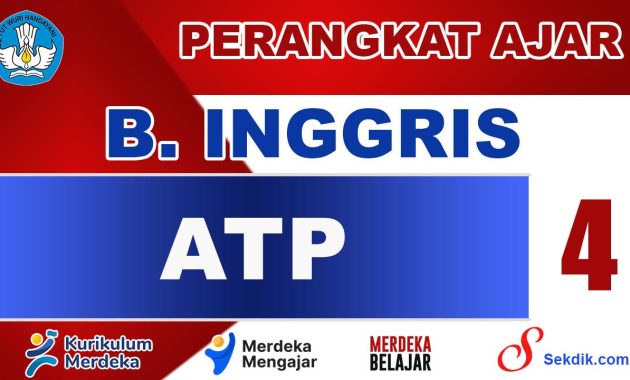 ATP Bahasa Inggris Kelas 4
