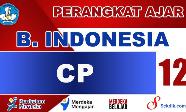 CP Bahasa Indonesia Kelas 12