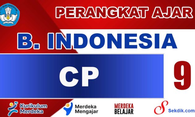 CP Bahasa Indonesia Kelas 9