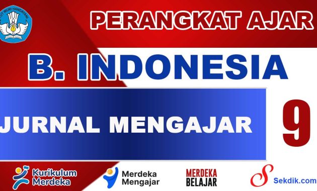 Jurnal Mengajar Bahasa Indonesia Kelas 9