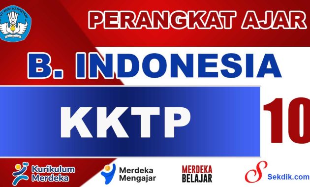 KKTP Bahasa Indonesia Kelas 10