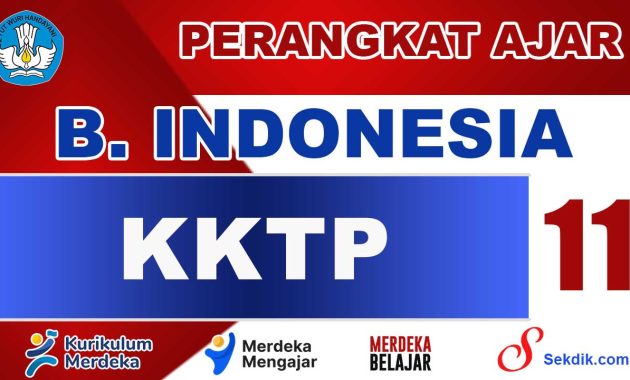 KKTP Bahasa Indonesia Kelas 11