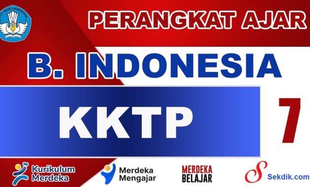 KKTP Bahasa Indonesia Kelas 7