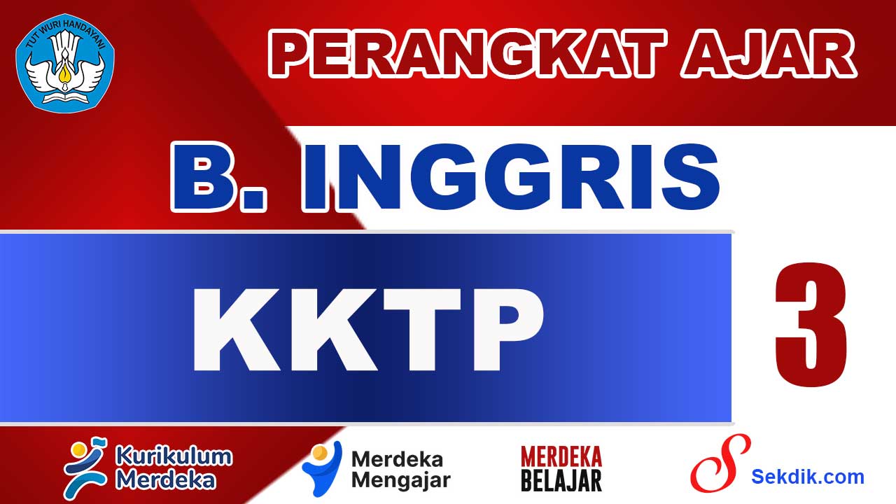 KKTP Bahasa Inggris Kelas 3
