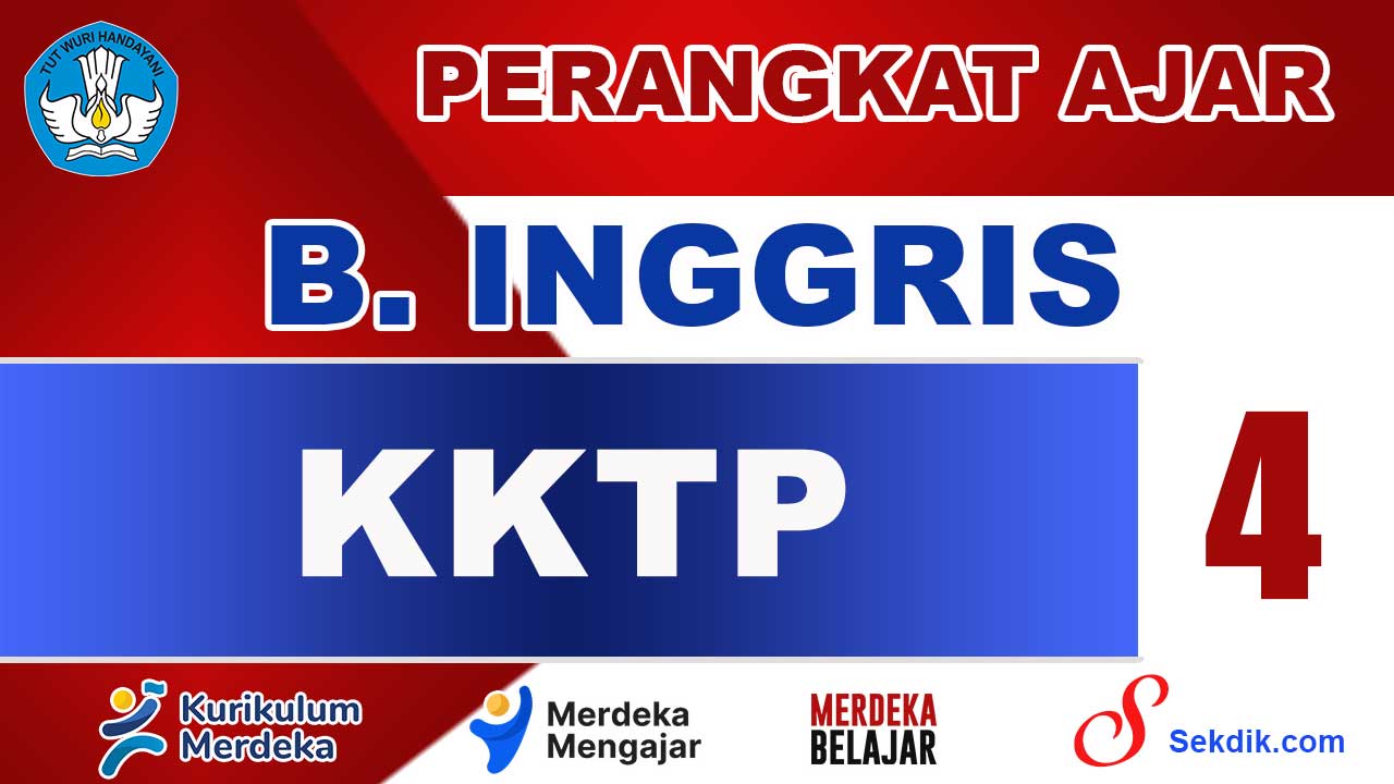 KKTP Bahasa Inggris Kelas 4