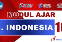 Modul Ajar Bahasa Indonesia Kelas 10