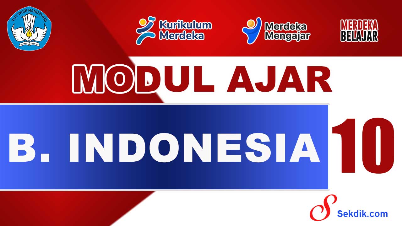 Modul Ajar Bahasa Indonesia Kelas 10