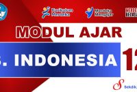Modul Ajar Bahasa Indonesia Kelas 12