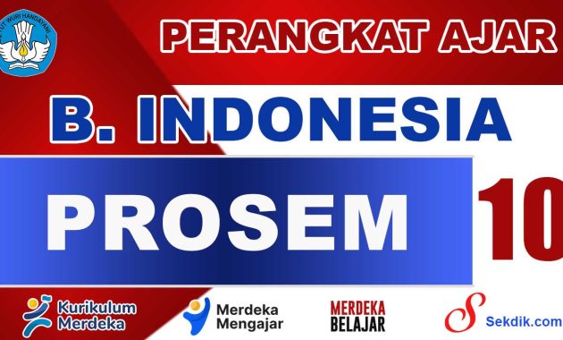 PROSEM Bahasa Indonesia Kelas 10