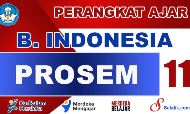 PROSEM Bahasa Indonesia Kelas 11