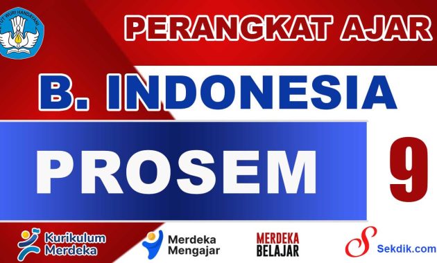 PROSEM Bahasa Indonesia Kelas 9