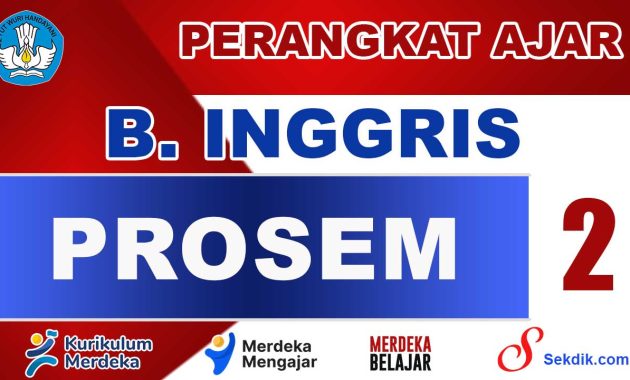 PROSEM Bahasa Inggris Kelas 2