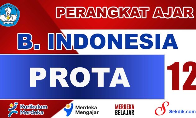 PROTA Bahasa Indonesia Kelas 12