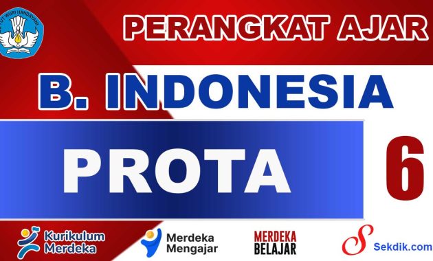 PROTA Bahasa Indonesia Kelas 6