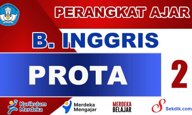 PROTA Bahasa Inggris Kelas 2