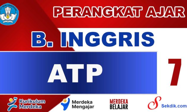 ATP Bahasa Inggris Kelas 7