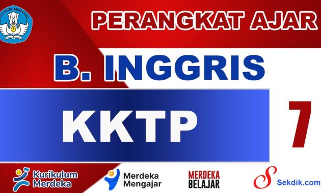 KKTP Bahasa Inggris Kelas 7