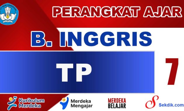 TP Bahasa Inggris Kelas 7