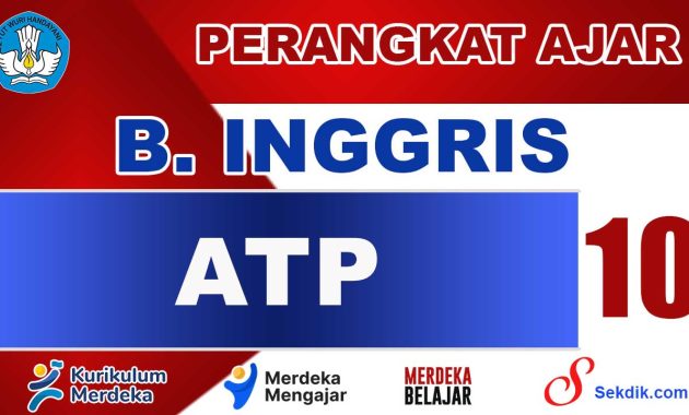 ATP Bahasa Inggris Kelas 10