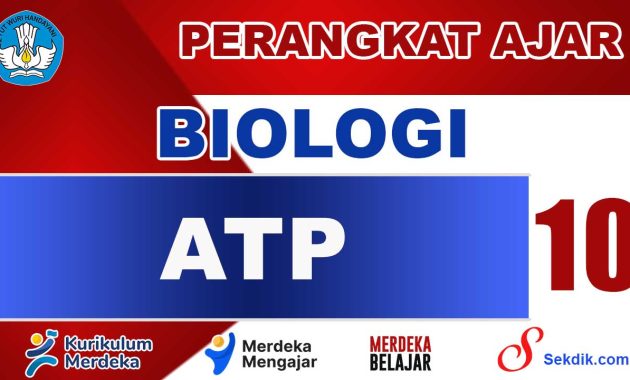 ATP Biologi Kelas 10