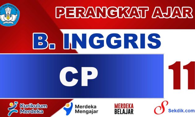 CP Bahasa Inggris Kelas 11