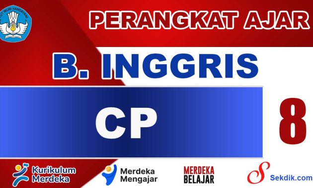 CP Bahasa Inggris Kelas 8