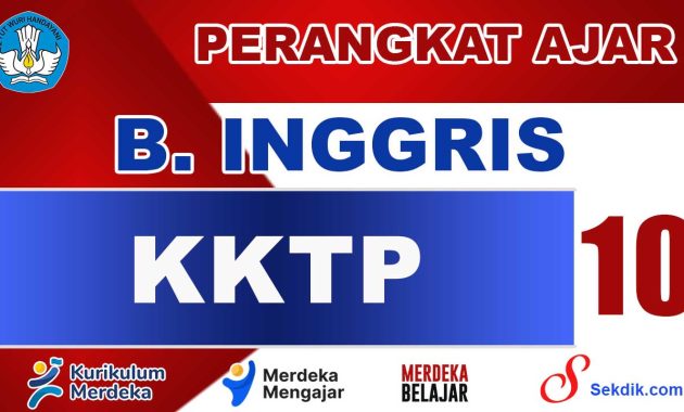 KKTP Bahasa Inggris Kelas 10