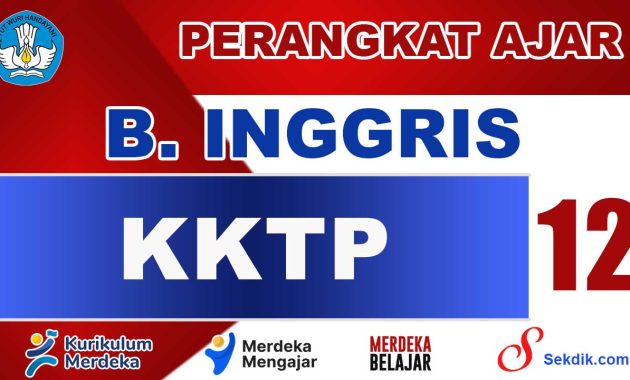 KKTP Bahasa Inggris Kelas 12