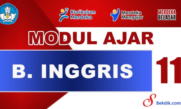 Modul Ajar Bahasa Inggris Kelas 11
