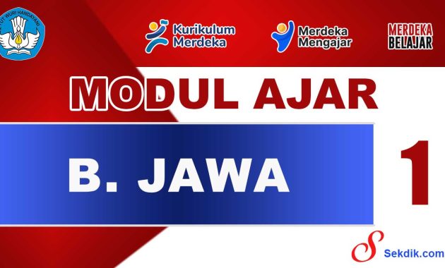 Modul Ajar Bahasa Jawa Kelas 1