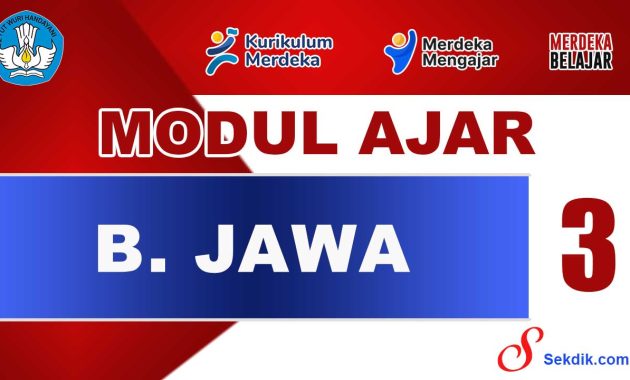 Modul Ajar Bahasa Jawa Kelas 3