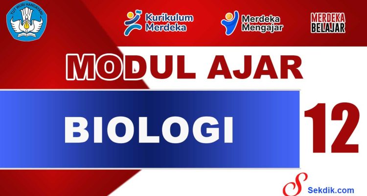 Modul Ajar Biologi Kelas 12