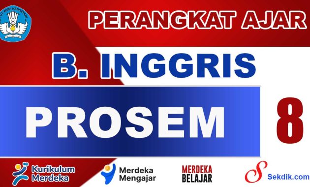 PROSEM Bahasa Inggris Kelas 8