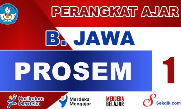 PROSEM Bahasa Jawa Kelas 1