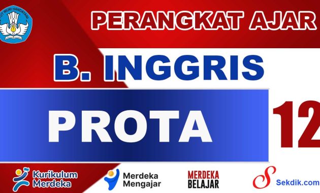 PROTA Bahasa Inggris Kelas 12