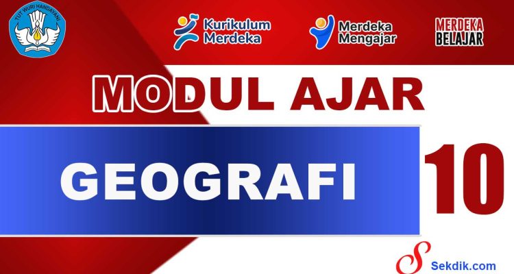 Modul Ajar Geografi Kelas 10